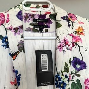 RW&Co floral blazer size 2 - new with tags